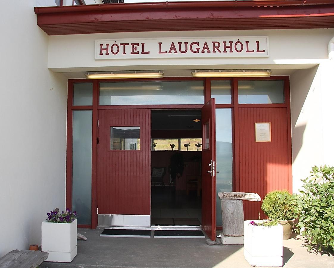 Hotel Laugarholl With Natural Hot Spring Holmavik Exterior photo